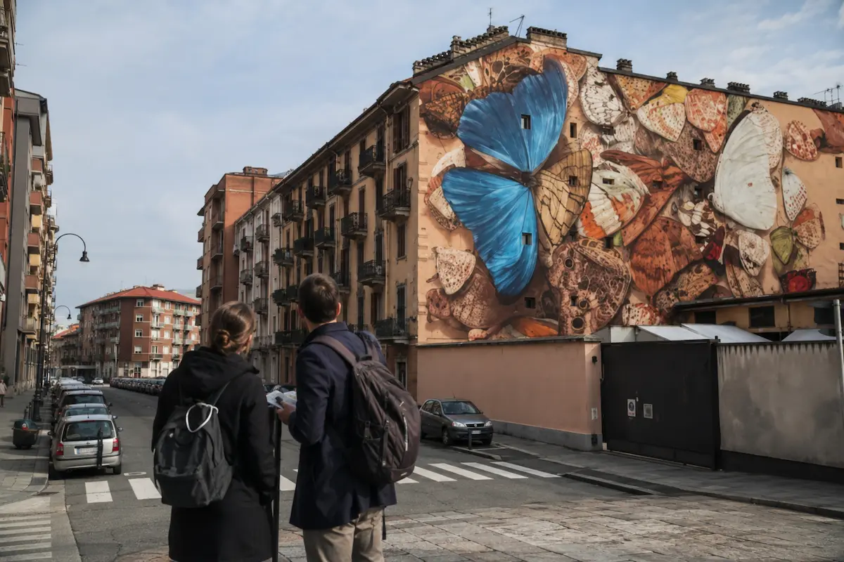 Les murales d’Aurora Vanchiglia : itinéraire à pied depuis l’hôtel